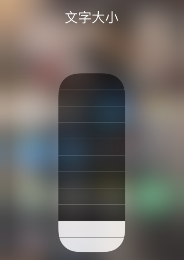 若尔盖苹果手机维修分享小技巧：在 iPhone 控制中心快速调节字体大小 